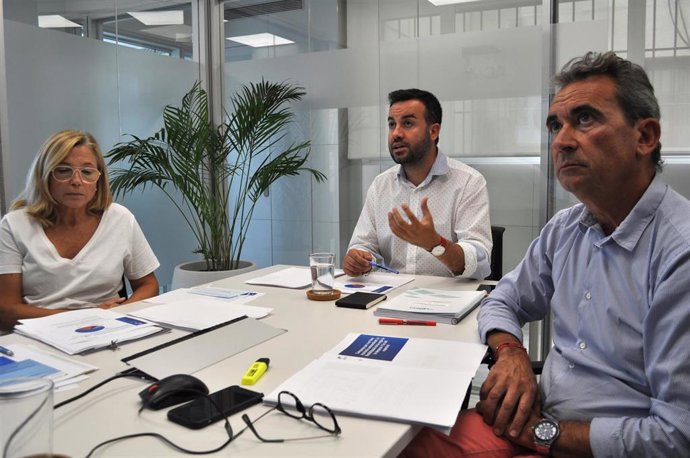 El presidente de la Associació Catalana de Municipis (ACM) este lunes durante el Comité Ejecutivo de la entidad