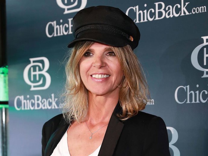 Arantxa de Benito en la presentación de la firma de ropa interior  ChicBack, de su amiga Makoke