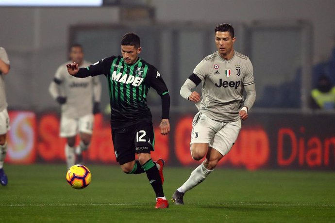 Cristiano Ronaldo en el Sassuolo - Juventus