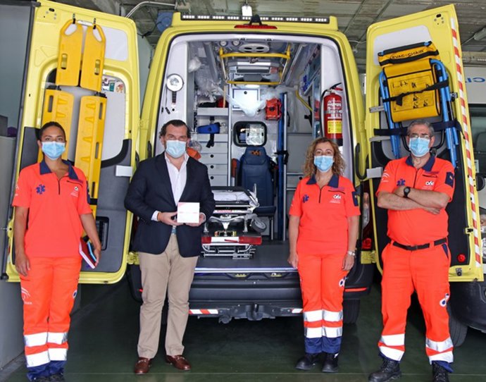 Nota Epes 061: El 061 Evalúa En Málaga El Uso En Emergencias De Un Rápido Sistema De Detención De Hemorragias Graves