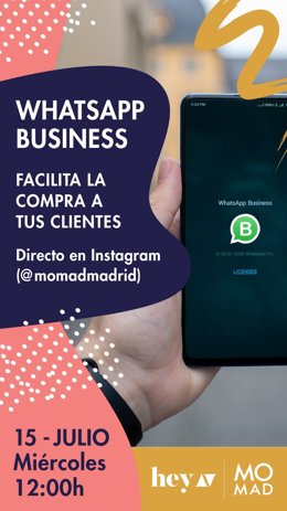 Imagen del tutorial que ofrecerá MOMAD