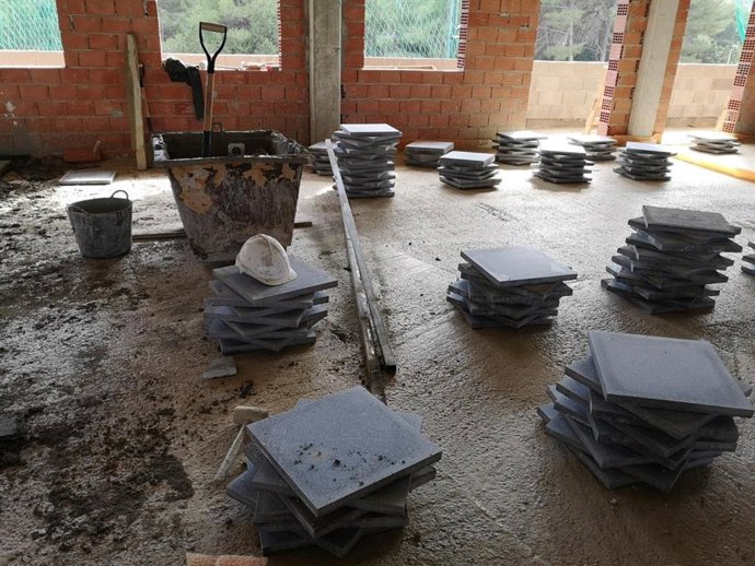 Obras en centros educativos de Baleares.