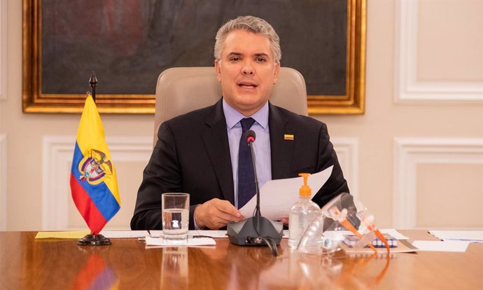 Coronavirus.- Duque dice que Colombia aún no ha llegado al "pico nacional" pero 