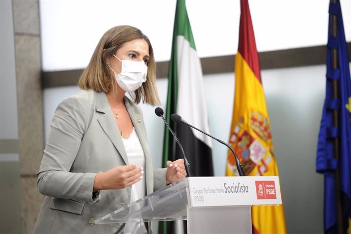 La portavoz del Grupo Parlamentario Socialista, Lara Garlito