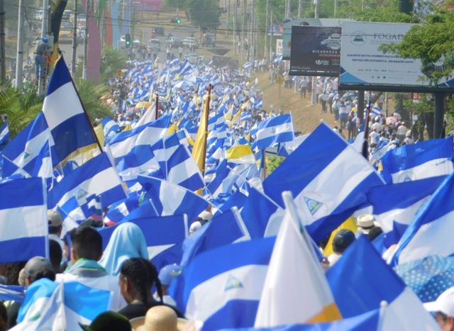 Imagen de archivo de las manifestaciones en Nicaragua.