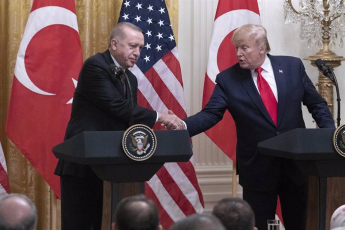 VÍDEO: Turquía asegura que Erdogan y Trump han acordado mantener "coordinación" 