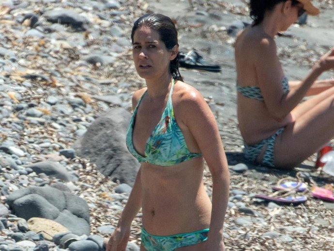 Isabel Jiménez está disfrutando de unas merecidas vacaciones en su Almería natal