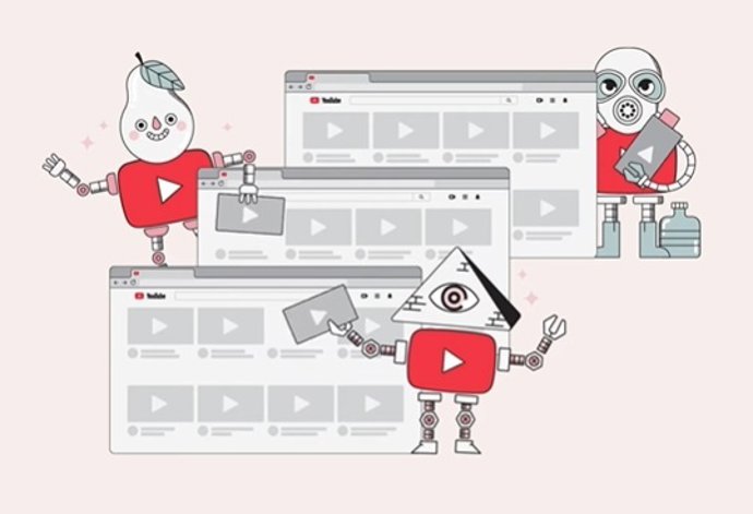 Burbujas informativas de Youtube