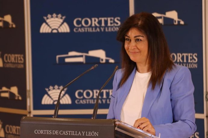 La procuradora de Cs Marta Sanz.