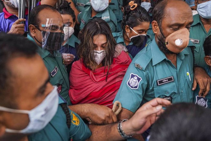 Una médico detenida en Daca el domingo por la supuesta falsificación de resultados de test de coronavirus para un centro médico privado