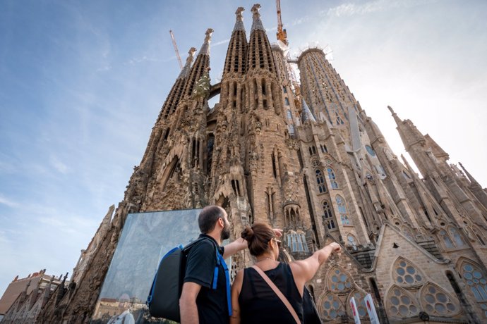 La Sagrada Família reobrir les seves portes a tots els públics aquest dissabte 25 de juliol.