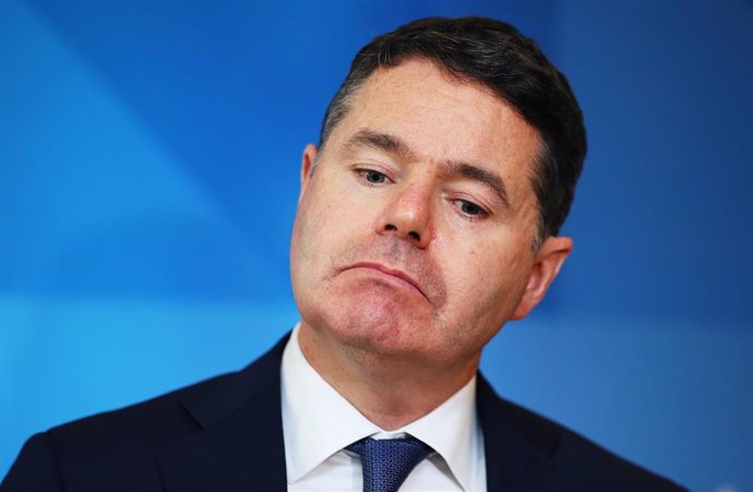 Paschal Donohoe, ministro de Finanzas de Irlanda y presidente del Eurogrupo