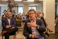 Feijóo defiende un PP "centrado y templado" para que el populismo quede fuera del Congreso como ha pasado en Galicia