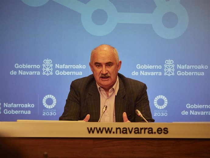 El vicepresidente segundo y consejero de Ordenación del gobierno de Navarra, José María Aierdi