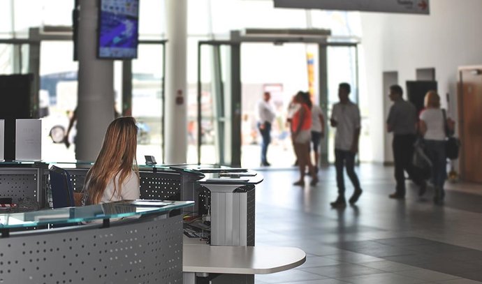 Imagen de archivo de una sede administrativa. 