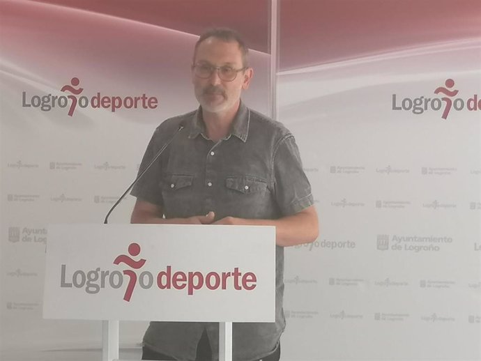El concejal de Deportes, Rubén Antoñanzas
