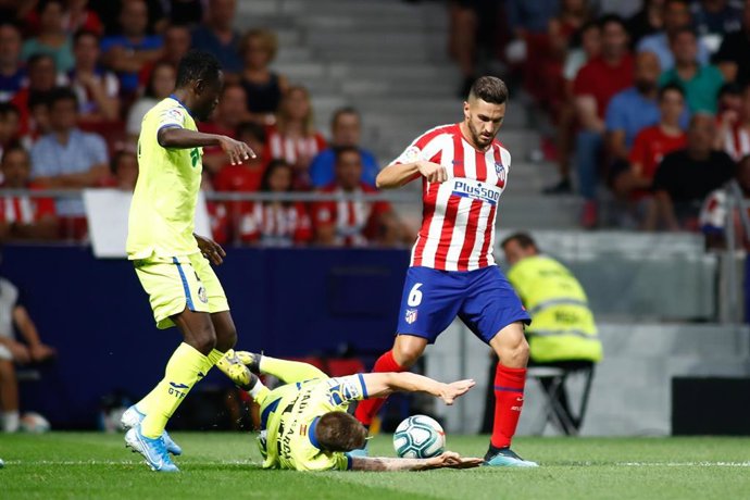 Koke en el Atlético - Getafe