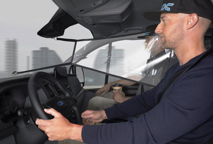 Imagen de las pantallas de protección de Ford.