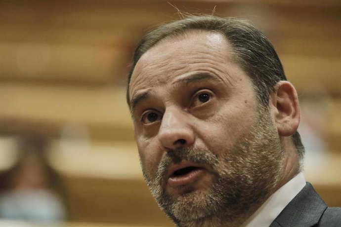 El ministro de Transportes, Movilidad y Agenda Urbana, José Luis Ábalos