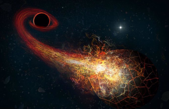 Un plan para determinar si el planeta Nueve es un agujero negro