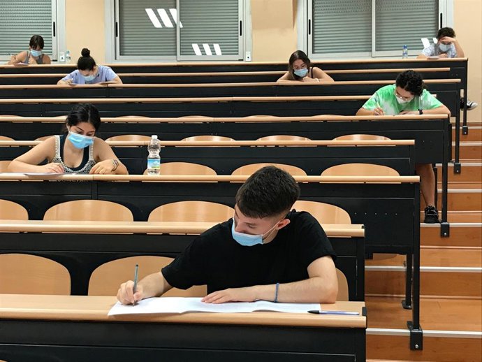 Prueba de selectividad en la UJA