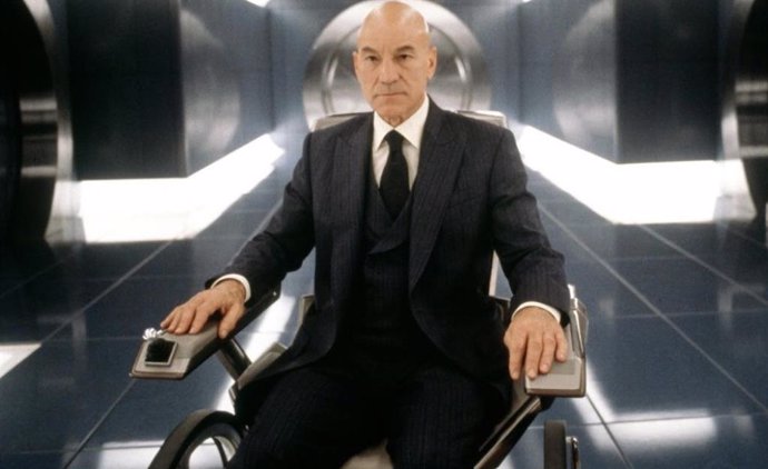 Sir Patrick Stewart en la primera entrega de X-Men