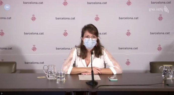 La teniente de alcalde de Urbanismo de Barcelona, Janet Sanz.