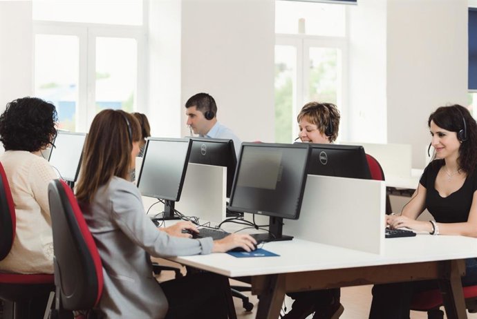Miembros del Equipo Contact Center Lanalden