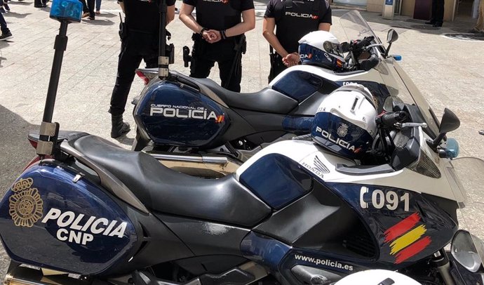 Policía Nacional, motos