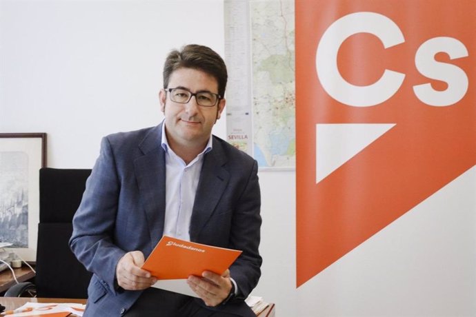 El portavoz adjunto de Ciudadanos (Cs) en la Diputación provincial de Sevilla, Manuel Benjumea