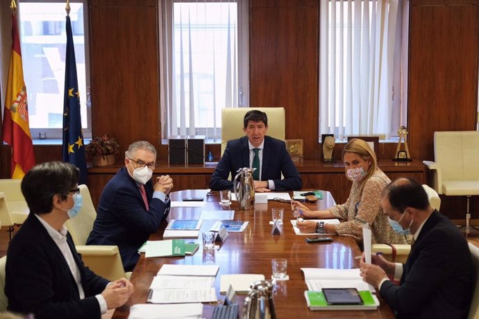 Reunión del jurado de los Premios Andalucía de Turismo 2020.