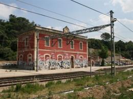 La antigua estación de Santa Maria de Palautordera