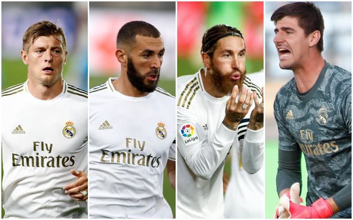 Kroos, Benzema, Ramos y Courtois, artífices del título del Real Madrid