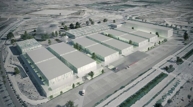 Futuro hospital de emergencias de la Comunidad de Madrid en Valdebebas