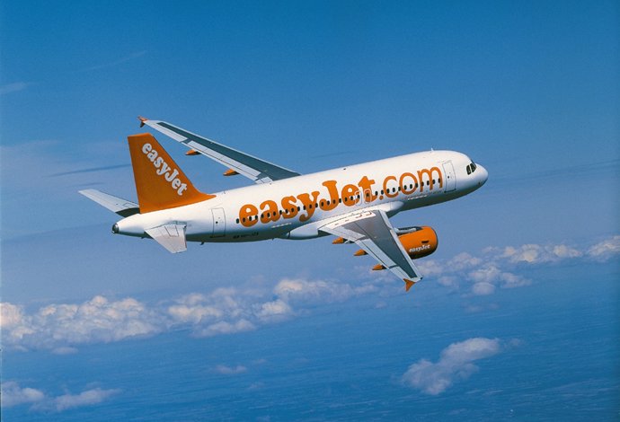 Avión de easyJet, en una imagen de archivo.