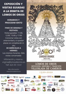 Las visitas guiadas en la ermita de Lomos de Orios, una actividad cultural para conocer mejor la historia, tradición y devoción camerana
