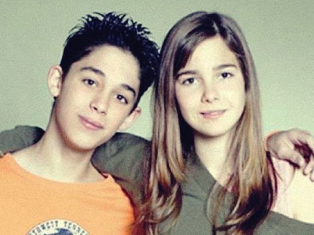 Guille y teté en Los Serrano