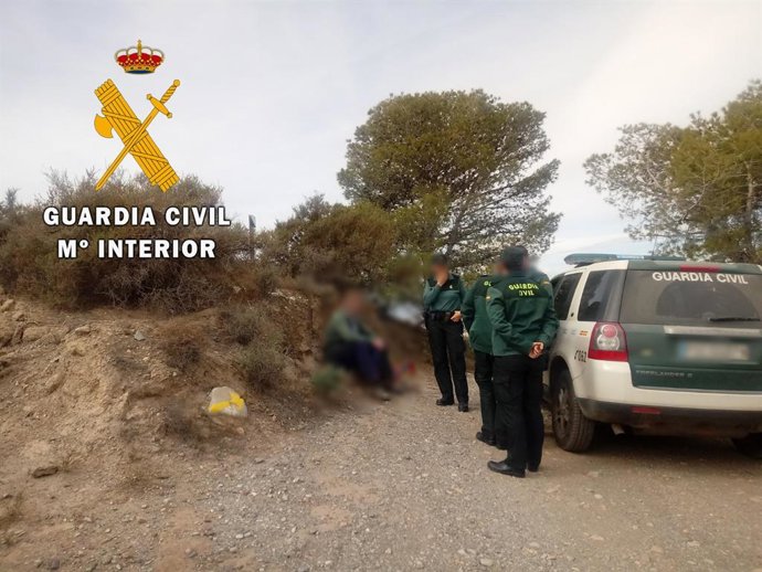 La Guardia Civil halla a un hombre desaparecido en Hijate (Almería)