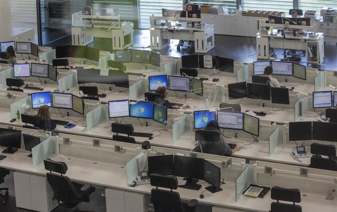 Centro de Coordinación de Emergencias (CECEM) 112 Andalucía. En Sevilla,(Andalucía, España), a 19 de mayo de 2020.