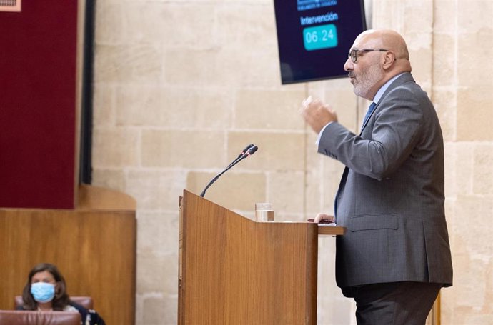 El portavoz parlamentario de Voz, Alejandro Hernández