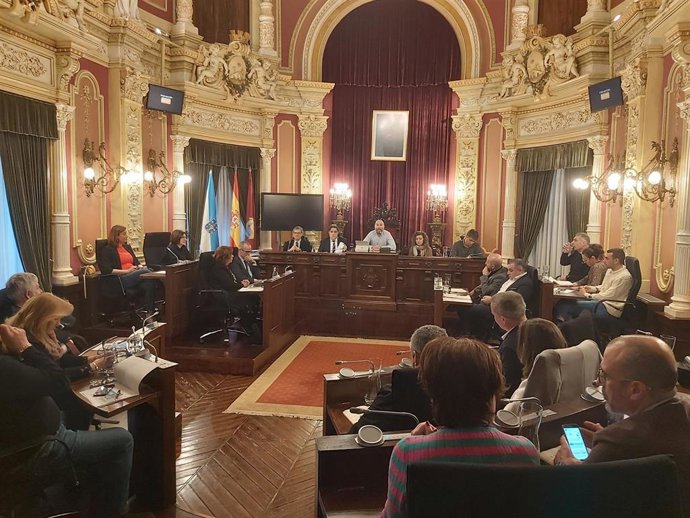 Pleno del Ayuntamiento de Ourense.