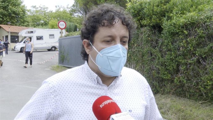 Xabier Txurruka, alcalde de Zarautz (Gipuzkoa).