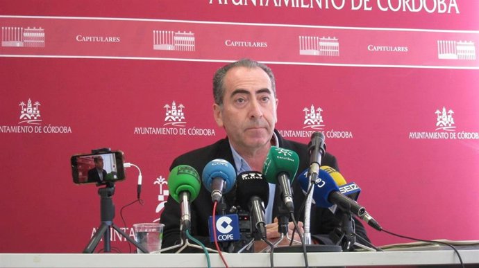 El presidente del Consejo de Administración de Mercacórdoba, Antonio Álvarez, en una imagen de archivo