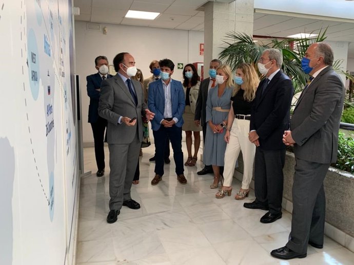 Velasco en la Autoridad Portuaria de Algeciras