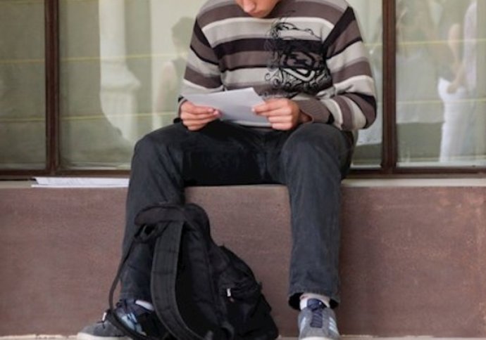 Imagen de archivo de un estudiante