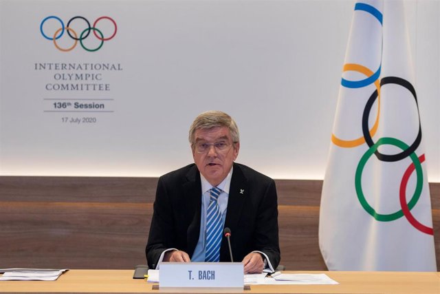 Thomas Bach, durante la 136 Sesión del COI