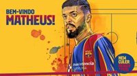 El Barça ficha al ala internacional brasileño Matheus hasta 2023