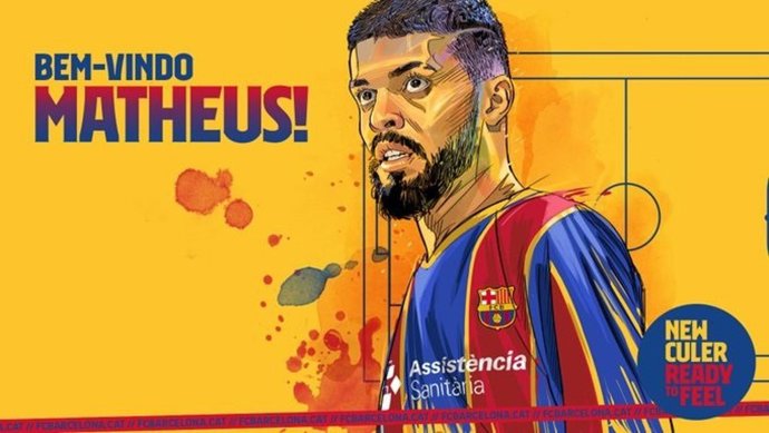 El nuevo jugador del Bara de fútbol sala, Matheus Rodrigues