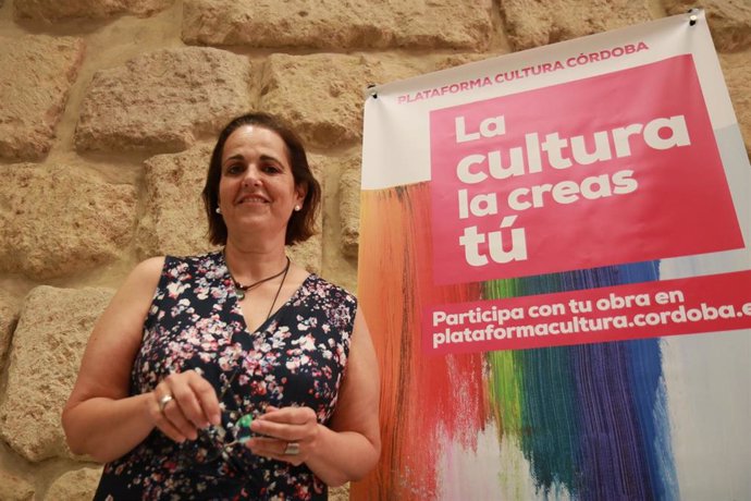 Blanca Torrent en el Ayuntamiento de Córdoba.