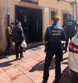 Policías Locales de Oviedo.